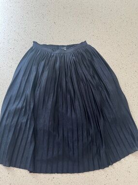 Okaidi Pleated Navy Girls Skirt